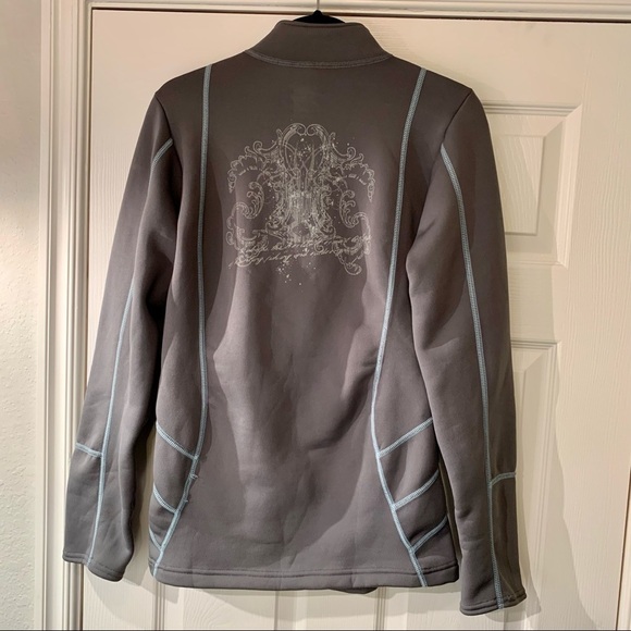 Cabelas Polartec Womens Size Large 1/4 Zip L/S Wicking Active Pullover Top NEW - Picture 2 of 10